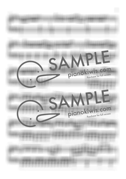 악보 > Grand Escape / 중급 - RADWIMPS · 날씨의 아이 OST by 피아노키위즈 악보 이미지-2