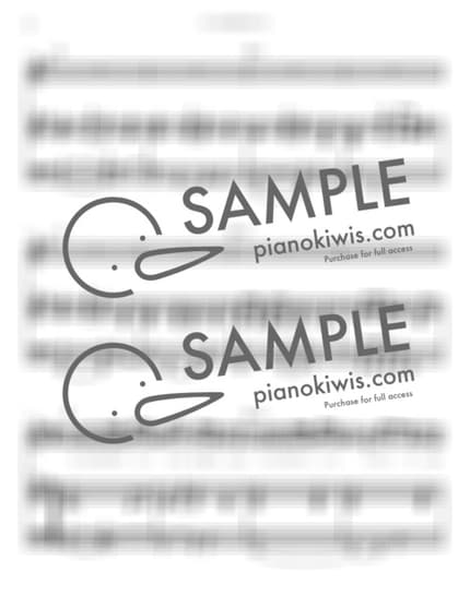 Score > For You Are with Me 'Psalm 23' / Gkey - WELOVE by 건반자매 Sheet music image-1