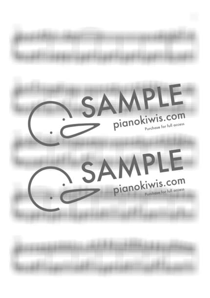 악보 > 언제나 몇 번이라도 (いつも何度でも) / 중급 악보 - 기무라 유미 · 센과 치히로의 행방불명 OST by 피아노키위즈 악보 이미지-2