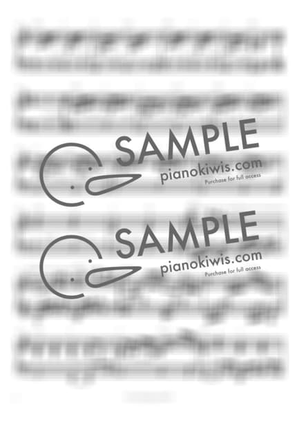 Score > Amor / 피아노 반주 - Baek A by 피아노정류장 Sheet music image-1