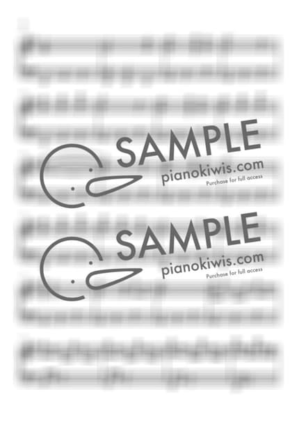 Score > Moonlight flows - Second Moon · Love in the Moonlight OST by 강아지똥 Sheet music image-3