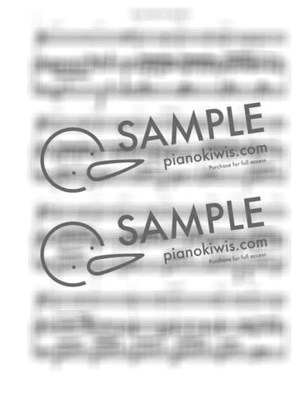 Score > Jesus Shed His Blood For Me '144장' / 3단악보 - Hymns by 나건반 Sheet music image-3