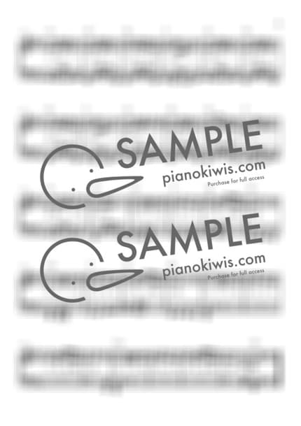 악보 > 끝났다는 것은 다시 시작된다는 것을 / 쉬움 - Warak · 산나비 OST by 라니스코어 악보 이미지-2