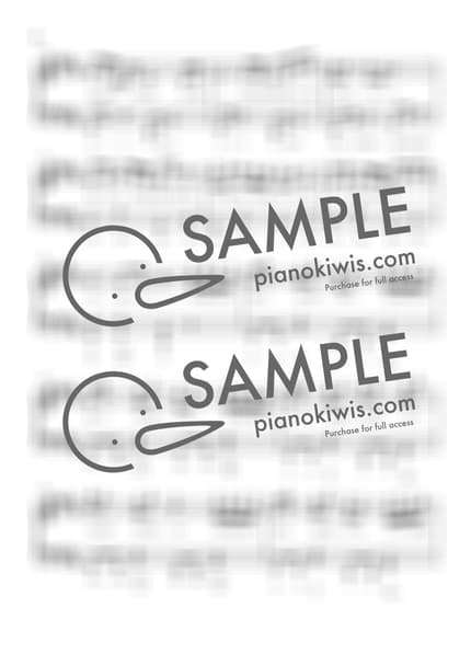 악보 > Lemon / 계이름 악보 - 요네즈 켄시 by 더블유피아노doubleupiano 악보 이미지-1