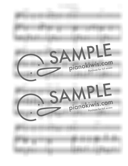 Score > Love, on its Solitude / 3단악보 - Yang Hee Eun by 나건반 Sheet music image-4