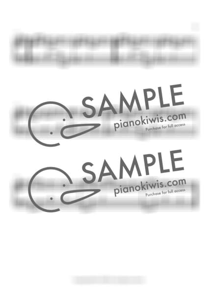 Score > Koibitotachino Warutsu - Seiji Kameda · Even If This Love Disappears from the World Tonight OST by 오늘피아노 Sheet music image-4