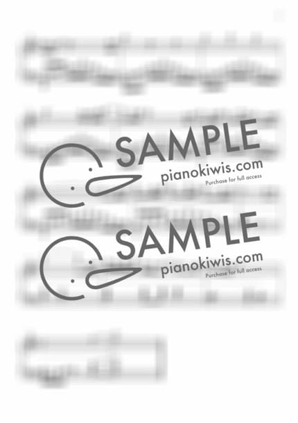 Score > Yubiwa / 천공의 에스카 플로네 OST - Kanno Yoko · The Vision of Escaflowne OST by 제이오 Sheet music image-4