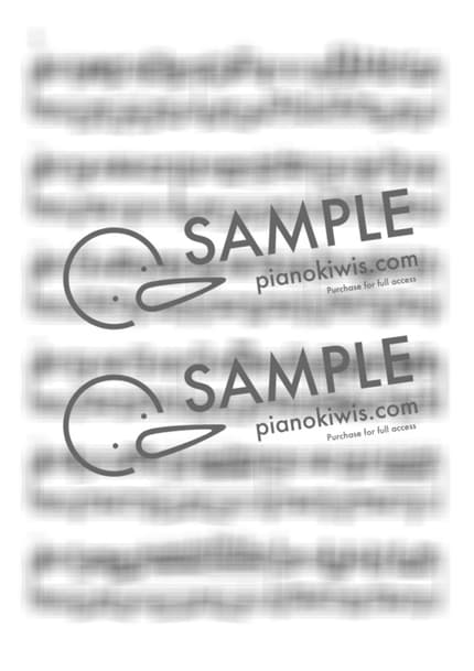 Score > Nocturne Op.9 No.2 (Bossa Nova Ver.) / Hard - F. Chopin, PianoKiwis by PianoKiwis Sheet music image-1