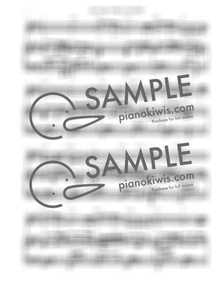 Score > Wonderful Peace '412장' / 3단악보 - Hymns by 나건반 Sheet music image-3