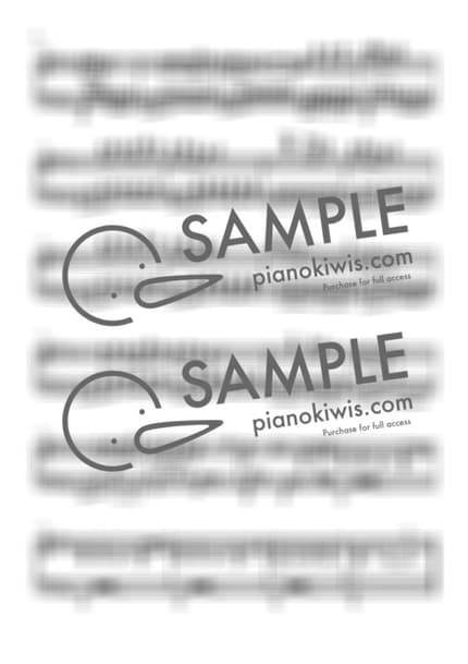 악보 > Merry Christmas Mr. Lawrence / 고급 악보 - 류이치 사카모토 · 전장의 크리스마스 OST by My Favorite Piano 악보 이미지-3