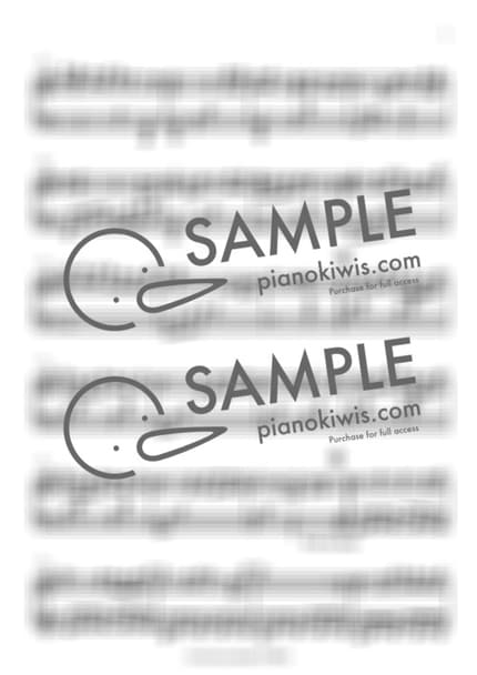 Score > ETERNAL SNOW / 주제곡 - Full Moon o Sagashite ED by 주키플리(jookiiply) Sheet music image-2