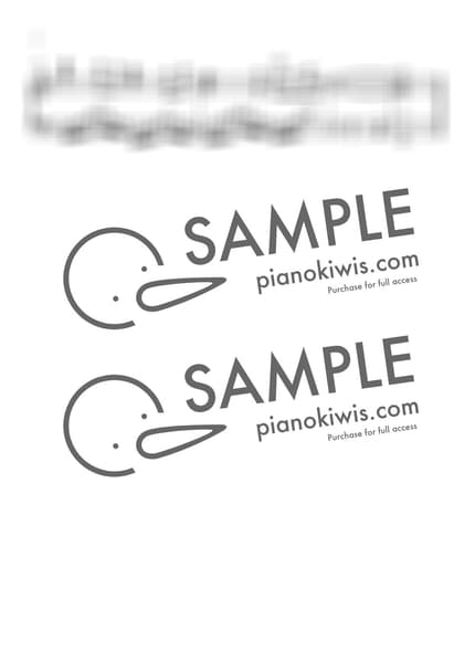 Score > First Love / Hard - Joe Hisaishi · Legend OST by PianoKiwis Sheet music image-3