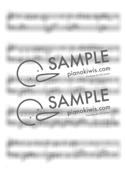 Score > The Little Dino Dooly - M-Ind · The Little Dino Dooly OP by 강아지똥 Sheet music image-1