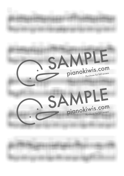 楽譜 > ベテルギウス / 다장조 - 優里 by 라니스코어 楽譜画像-1