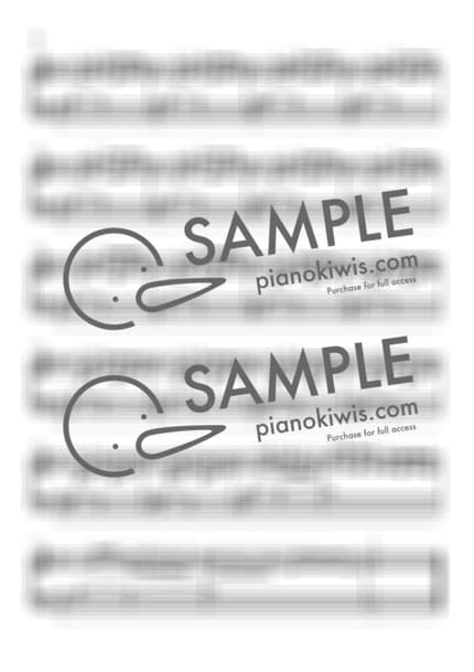 Score > Prelude No.1 / Basic - J. S. Bach by PianoKiwis Sheet music image-1