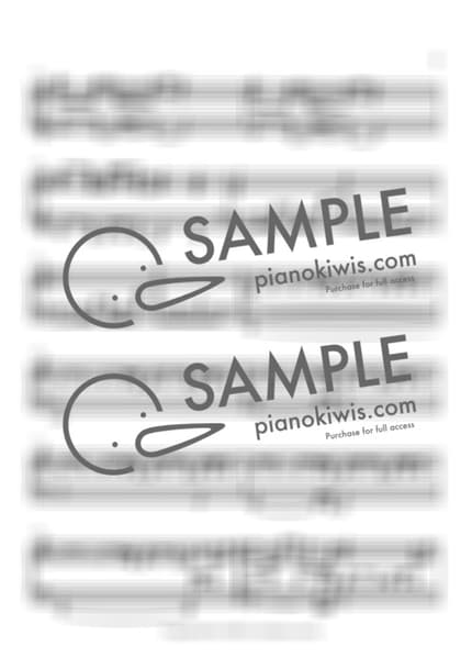 Score > Kyou Kara Kareshikun - Seiji Kameda · Even If This Love Disappears from the World Tonight OST by 오늘피아노 Sheet music image-2