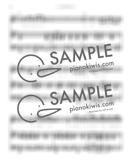 Score > For You Are with Me 'Psalm 23' / Gkey - WELOVE by 건반자매 Sheet music image-3