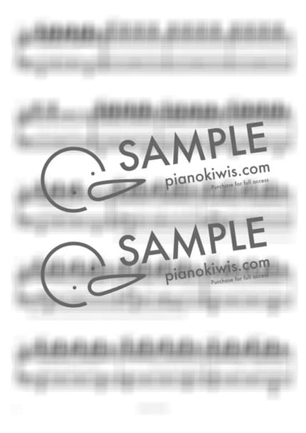 Score > 1-4-3 / 피아노 반주 - Yerin Baek by 피아노정류장 Sheet music image-1