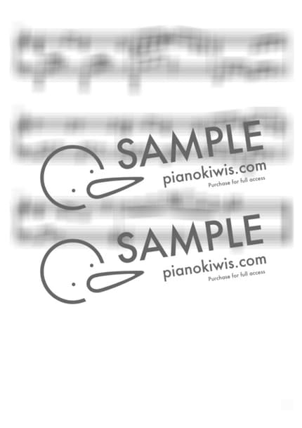 악보 > 바다가 보이는 마을 (海の見える街) / 중급 악보 - 히사이시 조 · 마녀 배달부 키키 OST by My Favorite Piano 악보 이미지-4