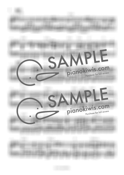 Score > Dear / Solo piano - QWER by 스페셜키 Sheet music image-3