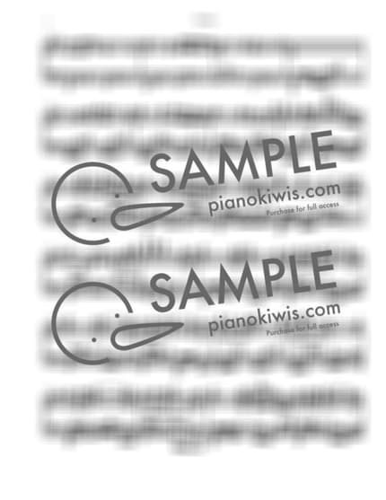 Score > Orange / 어려운 Ver. - 7!! · Your Lie in April ED by Aost Sheet music image-1