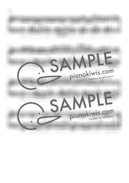 Score > Bansanka / Intermediate - tuki. by PianoKiwis Sheet music image-1