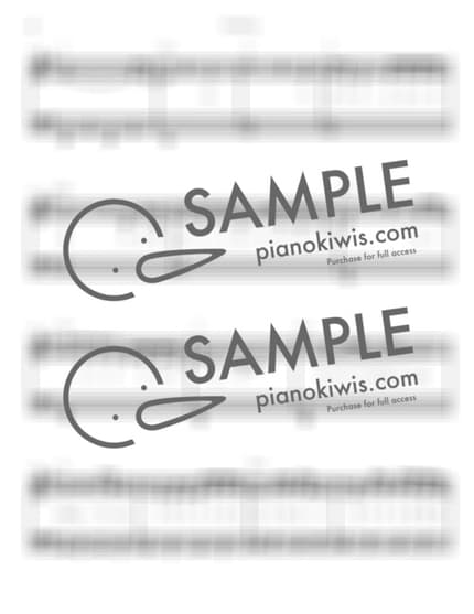 Score > Drowning / Easy - WOODZ by 건반자매 Sheet music image-3