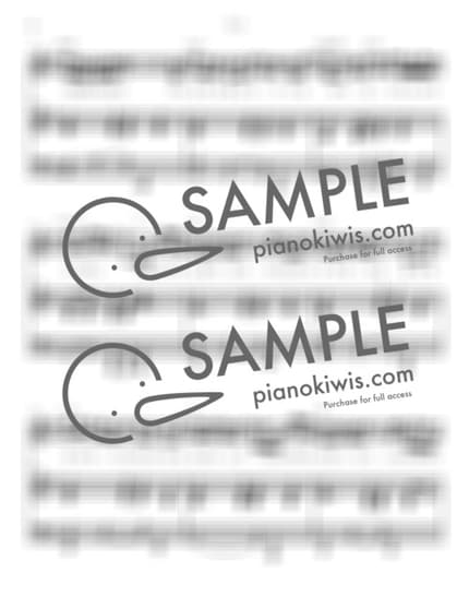 Score > The First Snow / 밴드 버전 피아노반주 (Bbkey) - EXO · Carol by 건반자매 Sheet music image-5