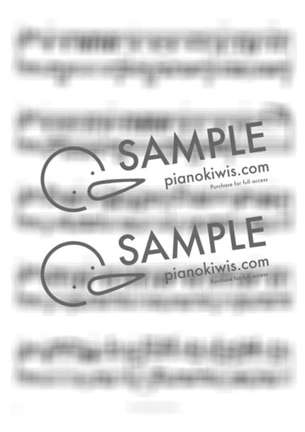 악보 > 0310 / 피아노 반주 - 백예린 by 피아노정류장 악보 이미지-1