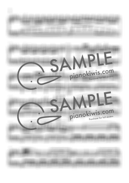 Score > Piano Sonata No.14 'Moonlight' / 3악장 - L. V. Beethoven by PianoKiwis Sheet music image-1