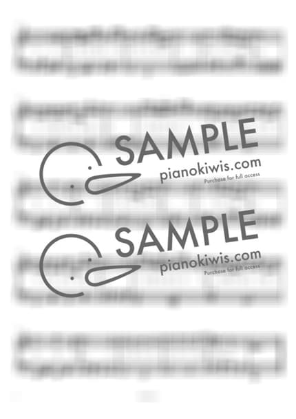 악보 > 네모의 꿈 / 다장조 - 화이트 by 라니스코어 악보 이미지-1