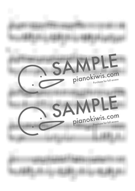 악보 > 누군가에게 - 김사월 by 아율뮤직 악보 이미지-1