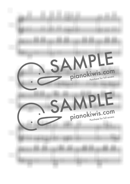 악보 > 인생의 회전목마 / 4 Hands - 히사이시 조 · 하울의 움직이는 성 by My Favorite Piano 악보 이미지-3