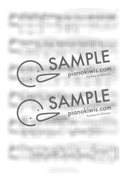 Score > Prelude in D♭ Major Op.28 No.15 / Advanced - F. Chopin by PianoKiwis Sheet music image-2