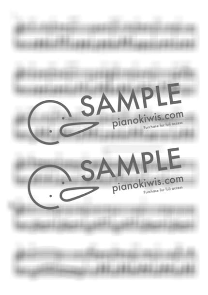 楽譜 > 人生のメリーゴーランド - 久石 譲 · ハウルの動く城 by 아율뮤직 楽譜画像-1