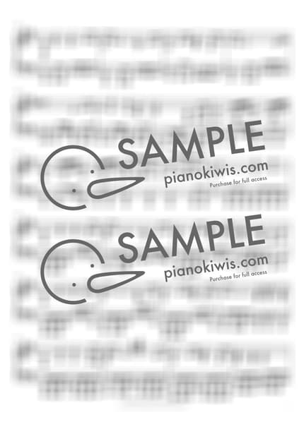 楽譜 > Top Gun Anthem - Harold Faltermeyer · 탑건 OST by PianoKiwis 楽譜画像-1