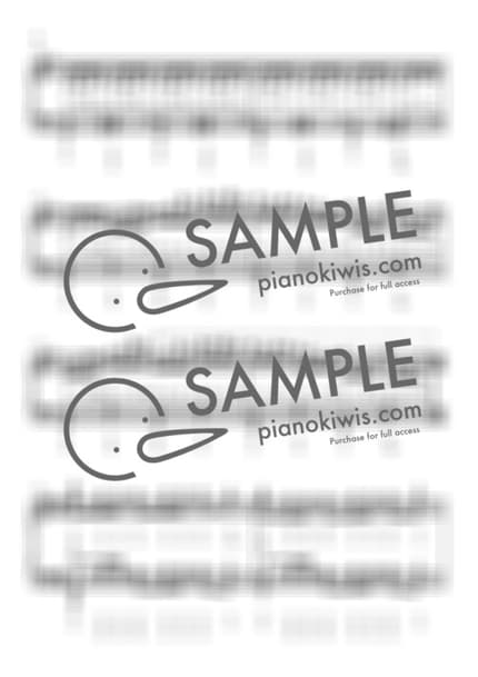 Score > Secret / Intermediate - Jay Chou · Secret OST by My Favorite Piano Sheet music image-3