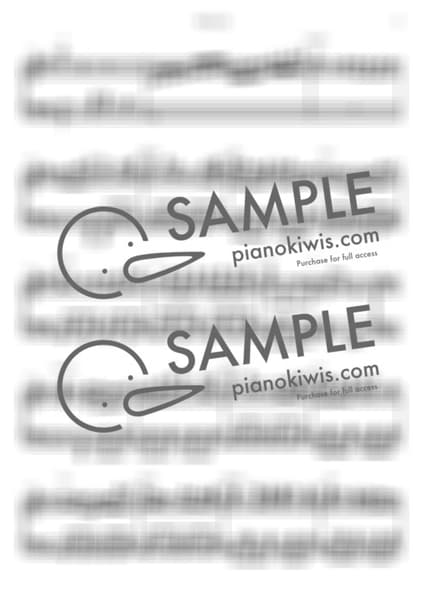 악보 > 백화요란 (百花繚乱) - 이쿠타 리라 · 약사의 혼잣말 OP by KeyNomad 악보 이미지-4