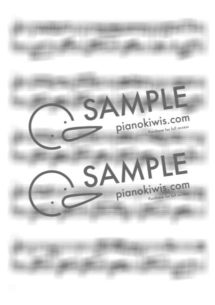 Score > The Moon Has Passed - Beige · The Slave Hunters OST by 강아지똥 Sheet music image-1