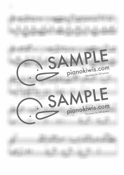 악보 > WIND AHEAD / 대항해시대 2 OST - 칸노 요코 · 대항해시대2 OST by 제이오 악보 이미지-1