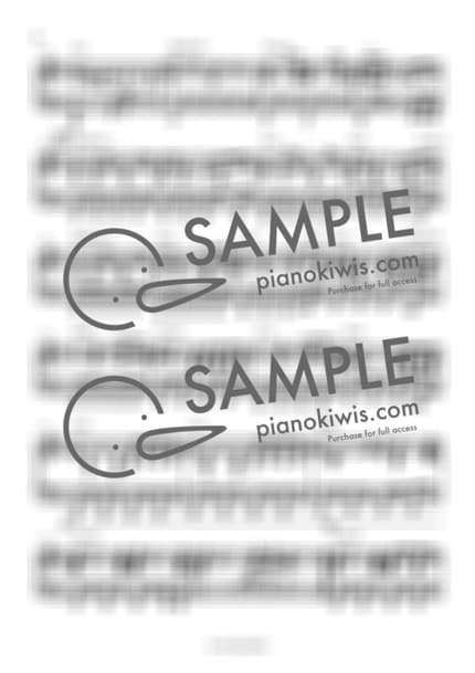 악보 > 행운을 빌어줘 - 원필 by 스페셜키 악보 이미지-1