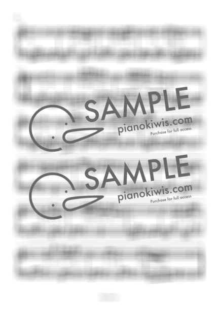 악보 > 비와 당신 / 다장조 - 이무진 · 슬기로운 의사생활 2 OST by 라니스코어 악보 이미지-1