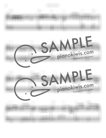 악보 > number one girl / 쉬운 피아노 (Ckey) - 로제 by 건반자매 악보 이미지-1