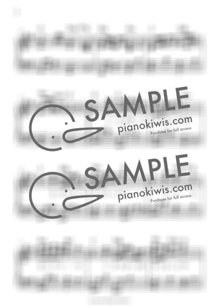 Score > Sticker Picture / Gkey, 1절 - 21univ. by A Sheet music image-1