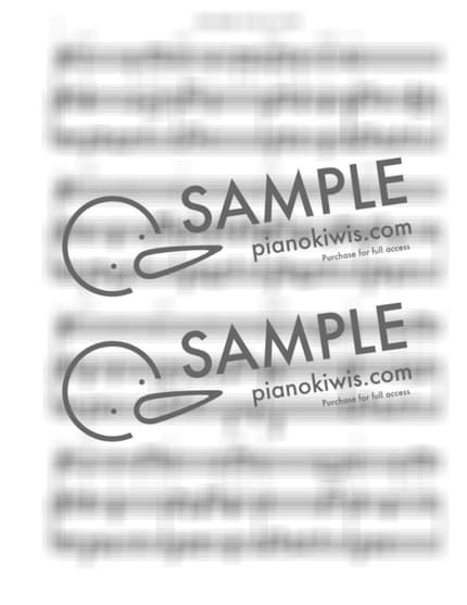 악보 > 나의 갈 길 다 가도록 '384장' / 3단악보 - F. J. Crosby · 찬송가 by 나건반 악보 이미지-3