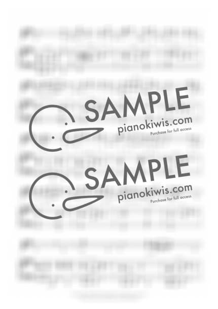 Score > Mean / 3 Hands ver. - BOL4 by 피아노박스 PianoBox Sheet music image-5