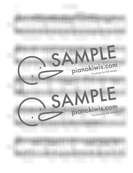 Score > My Name Is Malguem / Easy - QWER by 피아노온 piano on Sheet music image-1