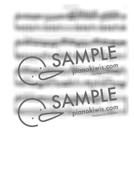 악보 > 미츠하 테마 (三葉のテーマ) / 잔잔한 편곡 Ver. - RADWIMPS · 너의 이름은 OST by Aost 악보 이미지-2