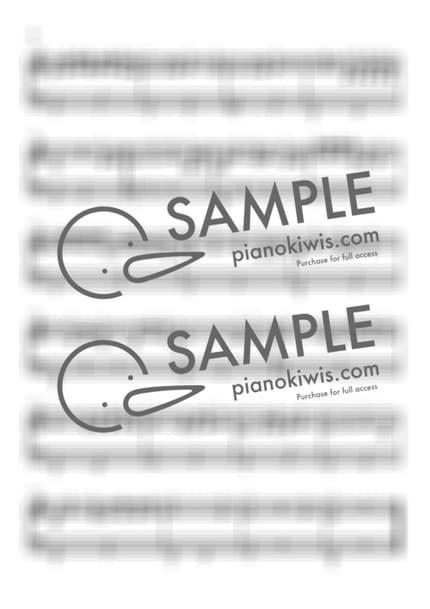 악보 > 오늘만 I LOVE YOU / 입문 - BOYNEXTDOOR by 피아노키위즈 악보 이미지-1