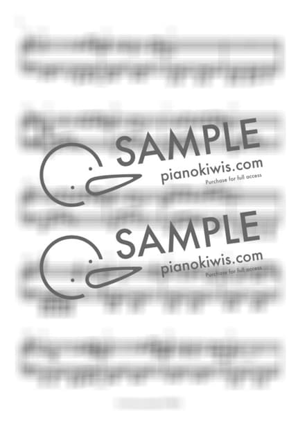 악보 > 빛이 될 거야 / 주제곡 - 유리 · 명탐정 코난 OST by 주키플리(jookiiply) 악보 이미지-1